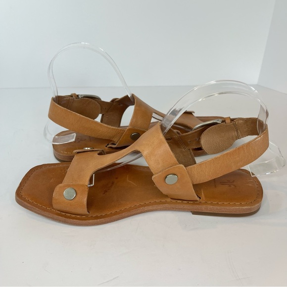 Frye Leather Sandals‎ Tan Brown - Size 8.5M - Picture 2 of 10